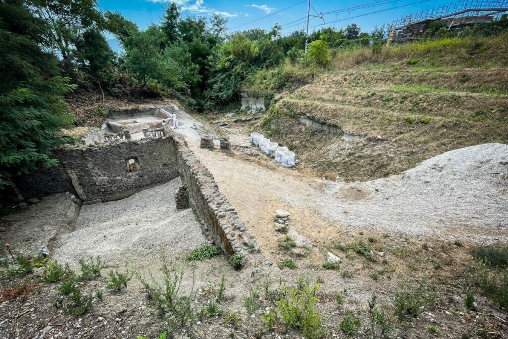 Ausgrabungsstätte von Porta Sarno.