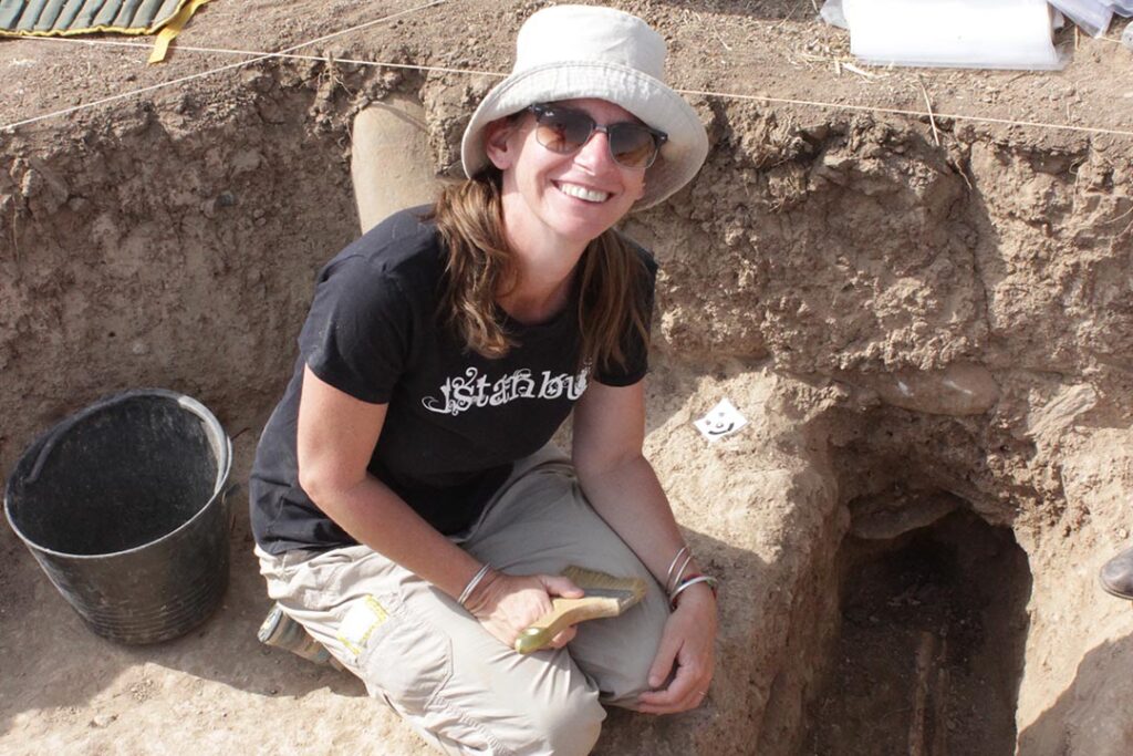 Nahost-Archäologin Dr. Tina Greenfield von der University of Saskatchewan