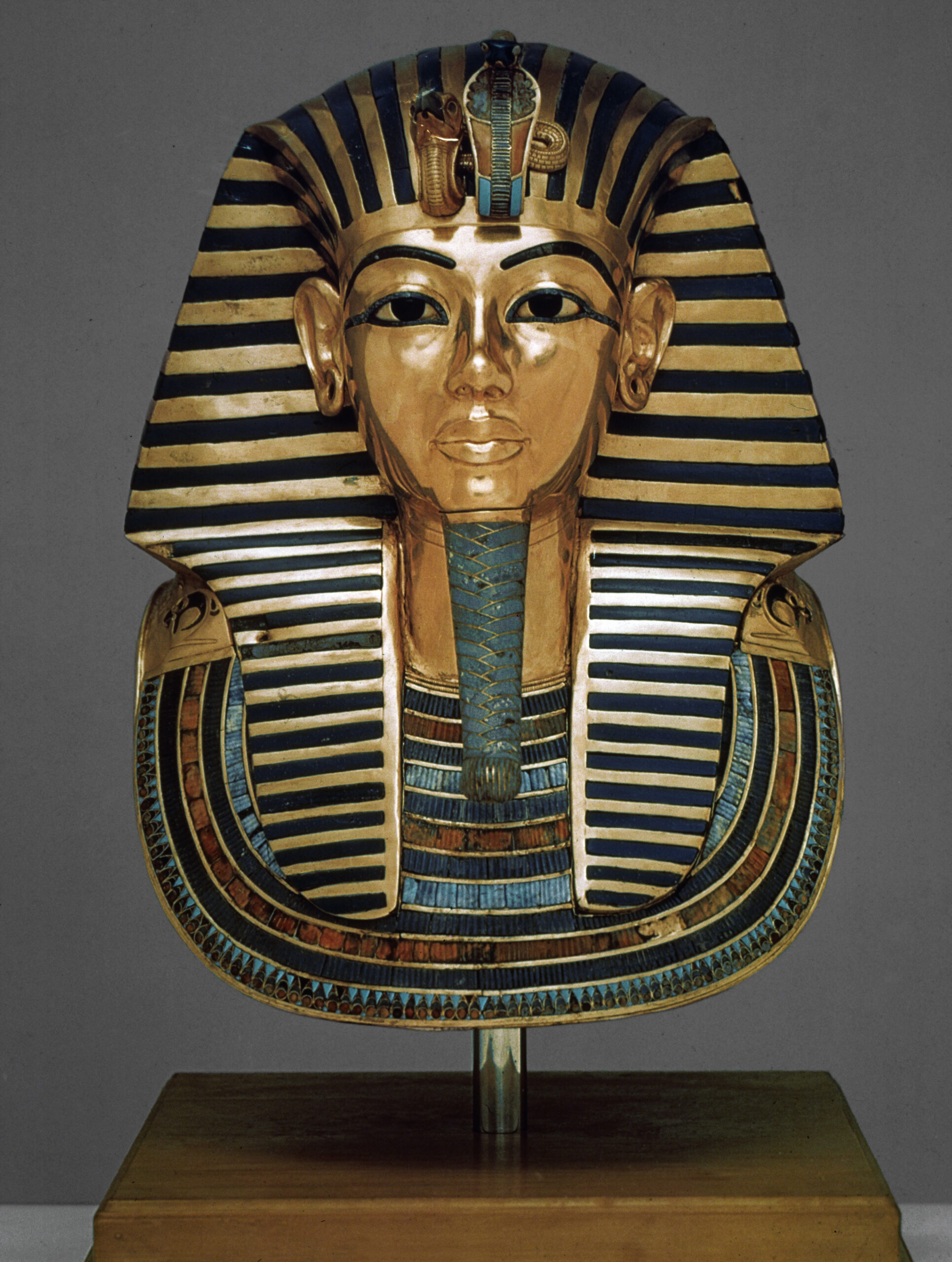 Goldmaske des Tutanchamun.